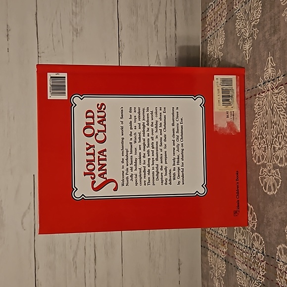 Vintage | 1984 Ideal's Children's Books "Jolly Old Santa Claus" | Alice Mason - Picture 3 of 5